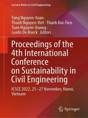 cover image of Proceedings of the 4th International Conference on Sustainability in Civil Engineering